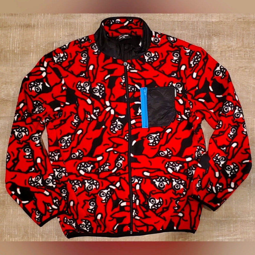 Icecream Fleece Zip-Up Sweater